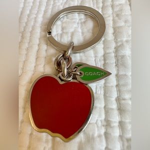 COACH- Apple keychain